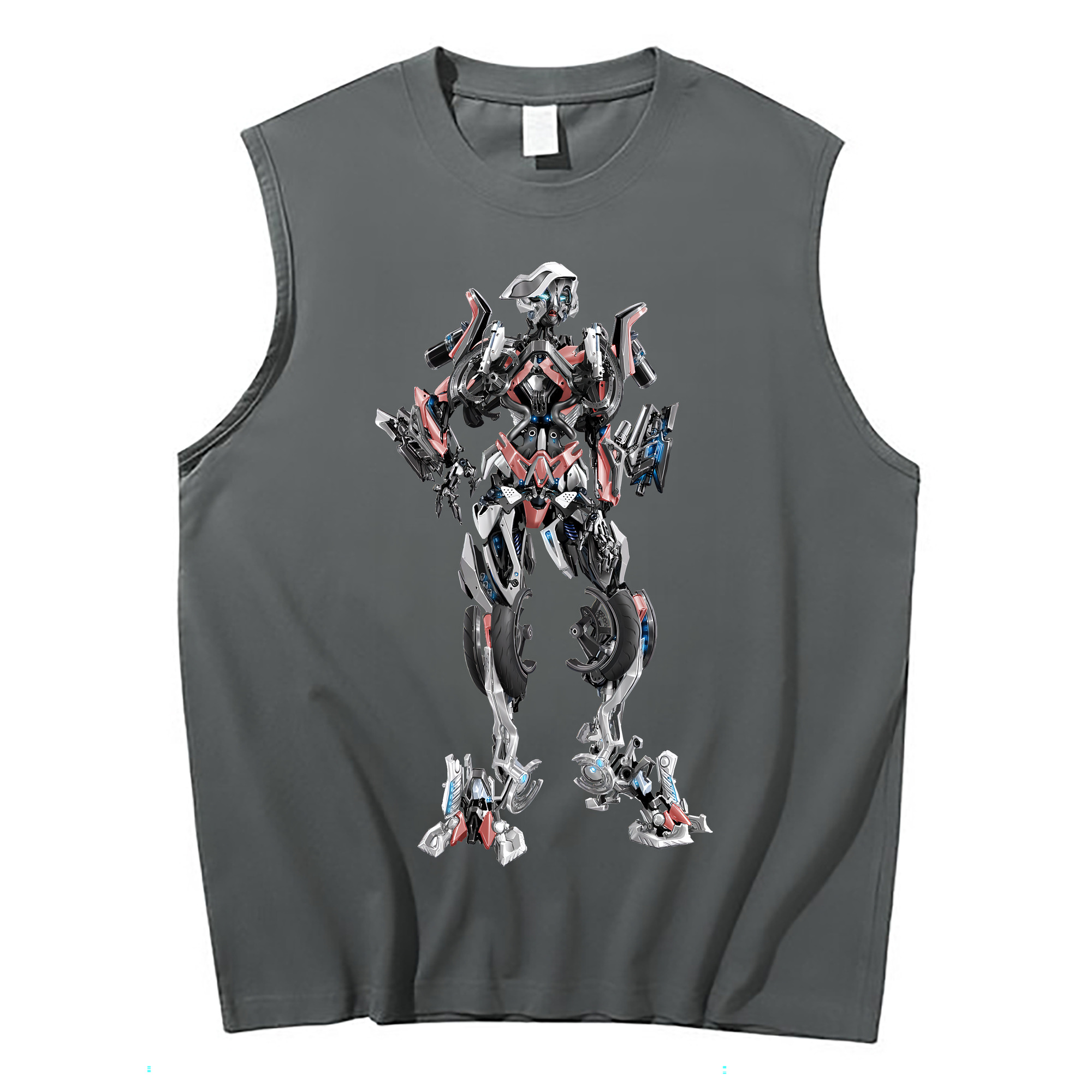 （画像用） Transformers トランスフォーマー コットン100％タンクトップ（フロントプリント）